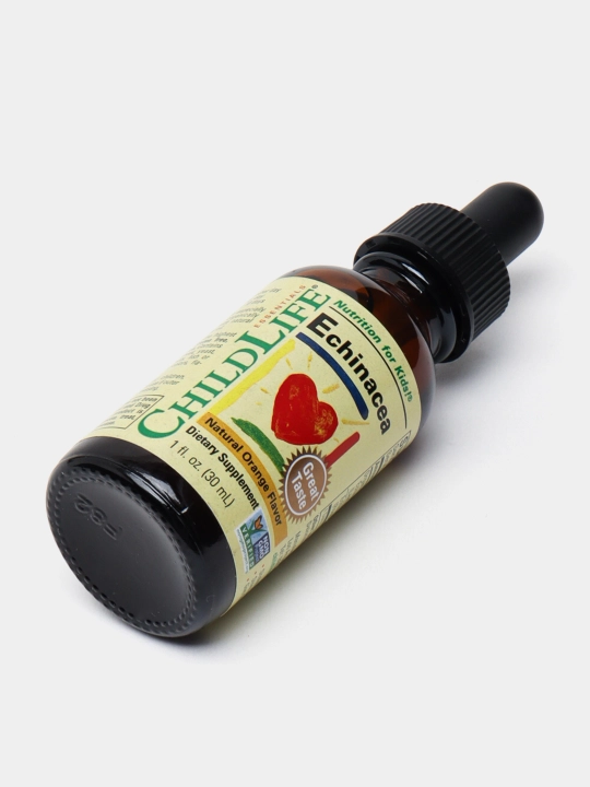 Эхинацея для детей, ChildLife Echinacea, иммунитет, вкус апельсина, 30 мл