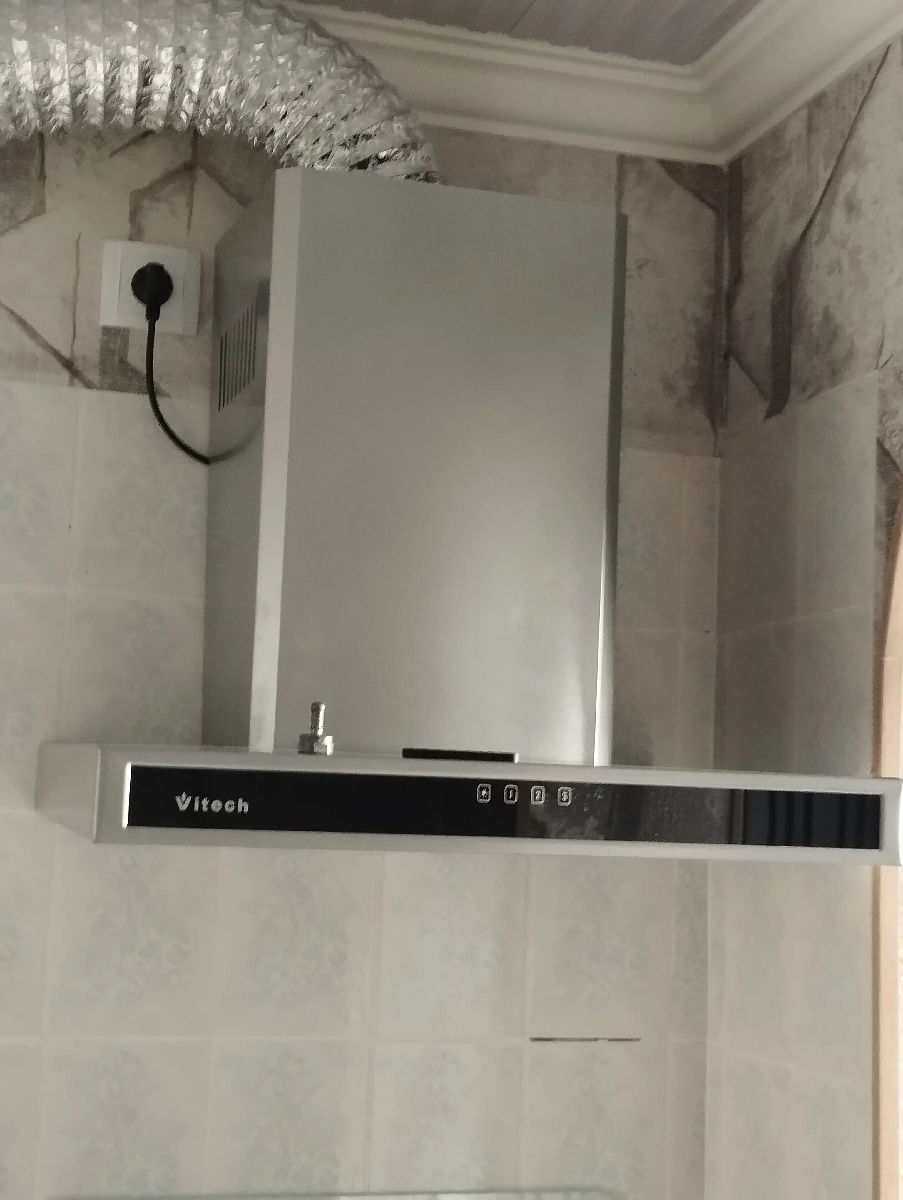 T-shaklidagi oshxona dudburoni Vitech Bruno TS 60 sm
