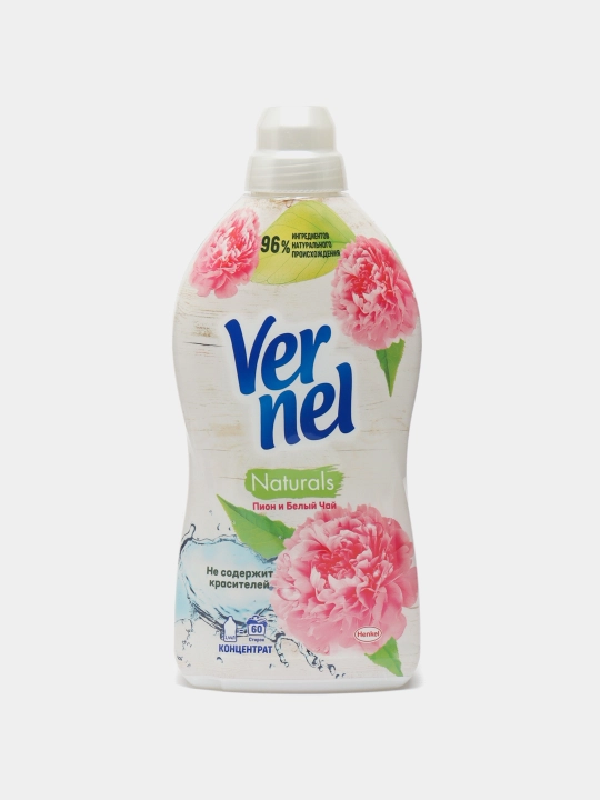 Кондиционер для белья Vernel Пион и Белый чай, 1.44 л