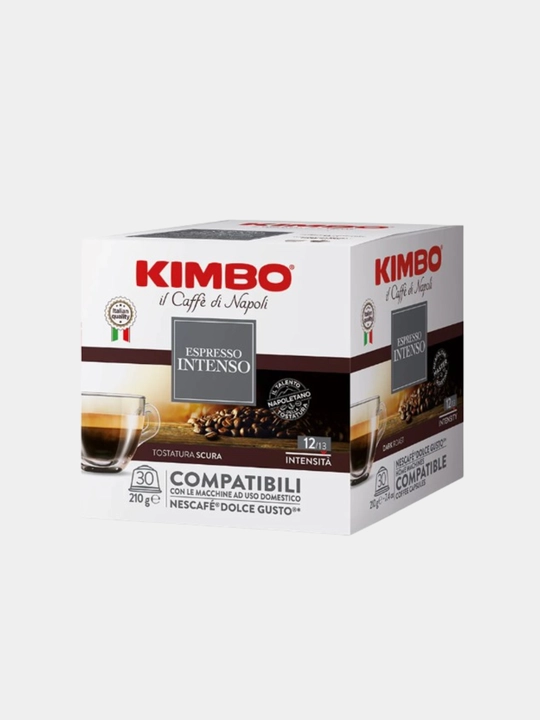 Kimbo Dolceusto Espresso Intenso kapsulali qahvasi, 16 dona