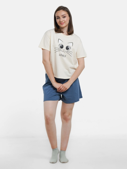 Ayollar pijama to'plami Lovely Wolfur