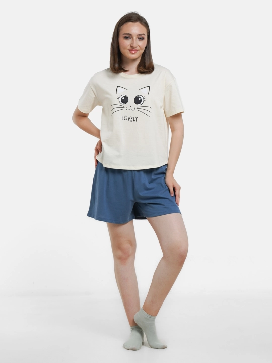Ayollar pijama to'plami Lovely Wolfur