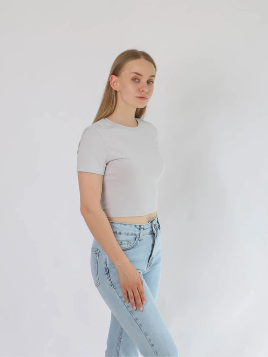 Ayollar futbolka Slim Fit trikotajdan