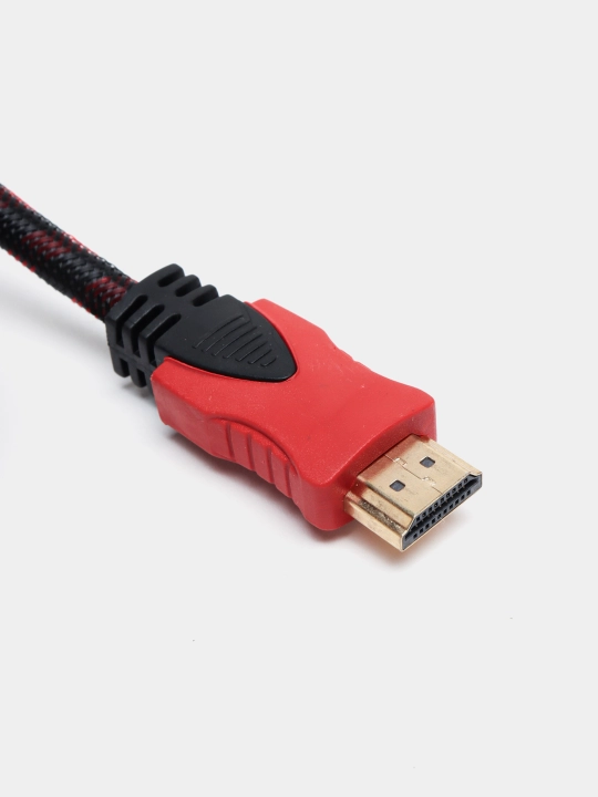 Filtr bilan to'qilgan HDMI kabeli, 1.5 m, 3 m, 5 m, 10 m, 15 m, 20 metrlik