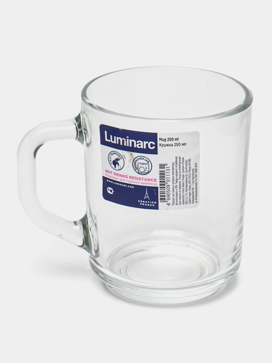 Набор прозрачных кружек Luminarc, 250 мл, 6 шт