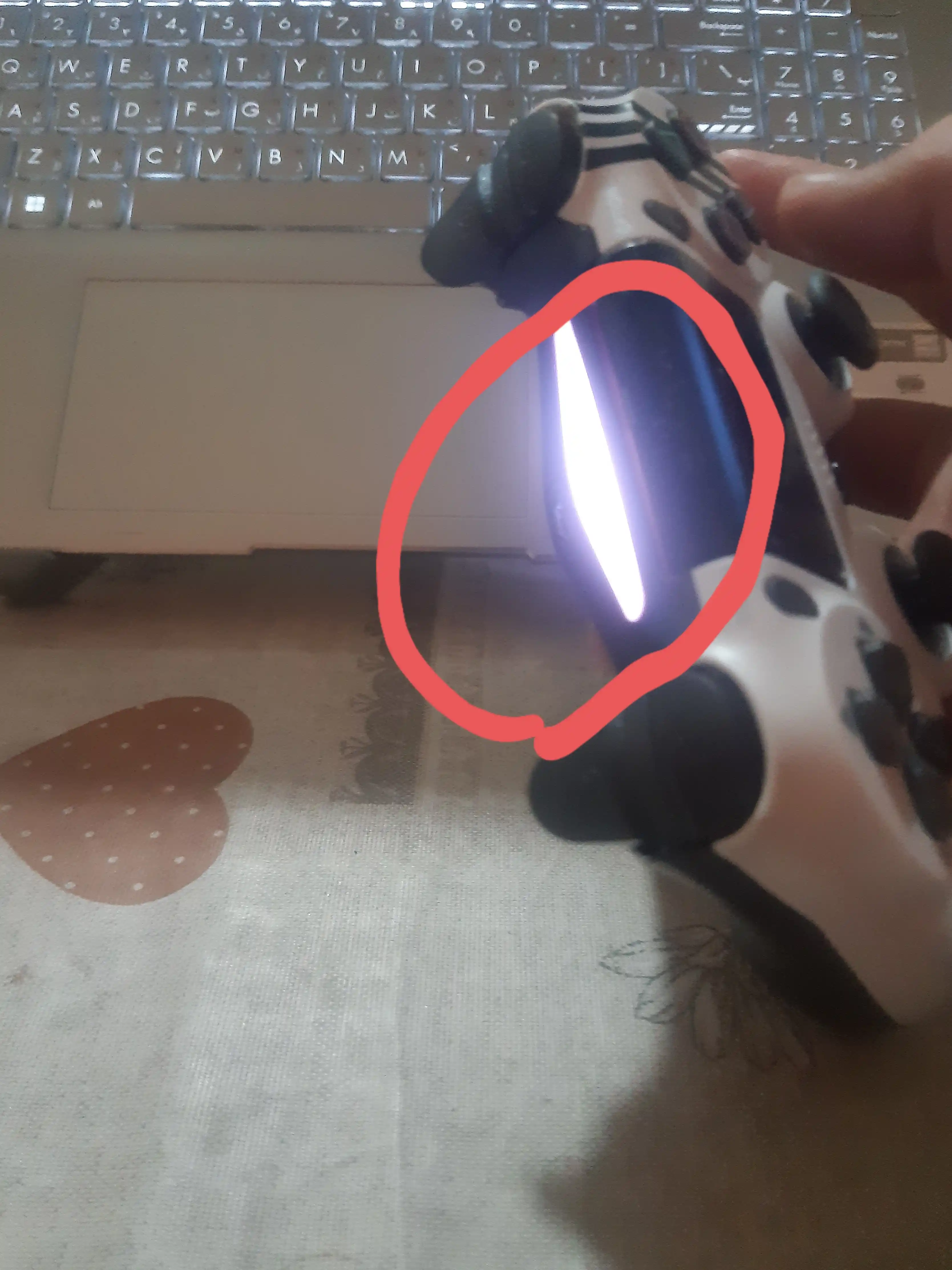 Joystik PS4, Bluetooth, simsiz geympad komyuter va smartfonlar uchun kontroller