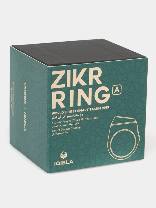 Elektr tasbeh Zikr Ring Metall UMEOX iQIBLA, zikr va istig'for uchun