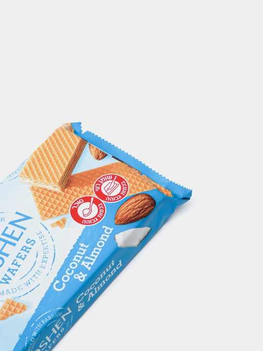 Vafli Roshen Wafers kokos va bodom, 216 g