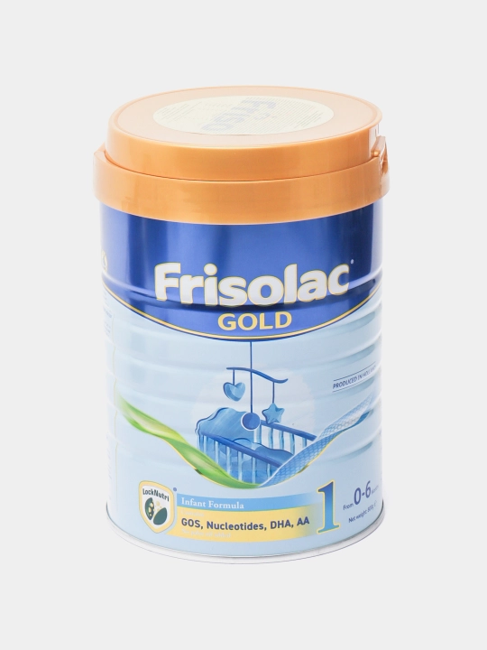 Bolalar uchun aralashma "Frisolac Gold 1", 800 g - 
