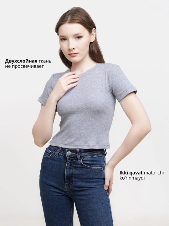 Топ женский, кроп топ, футболка, топик S-M-L
