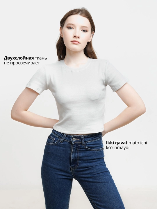 Топ женский, кроп топ, футболка, топик S-M-L