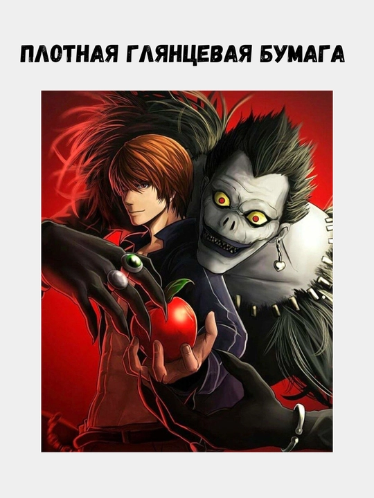 Devor afishasi, ichki katta plakatlar A3 o'lim daftarchasi, Anime, manga