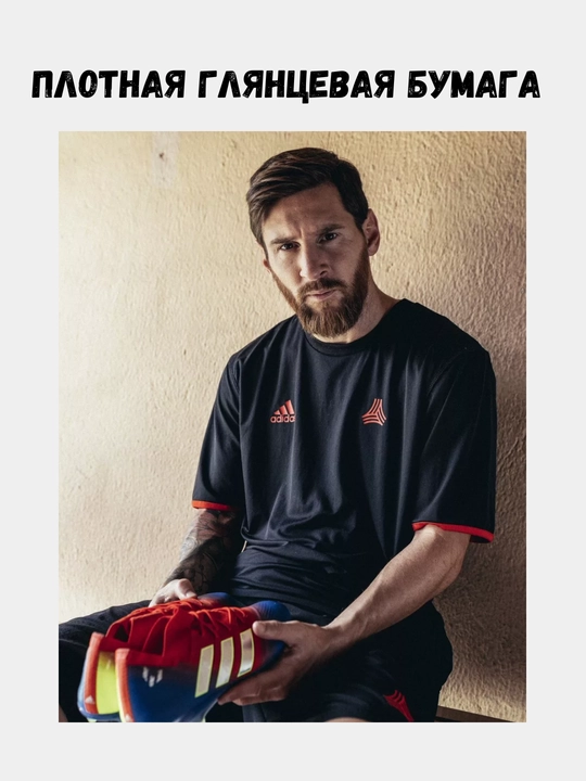 Devordagi plakat, ichki makon katta plakatlar A3 Futbol, ​​Messi, Ronaldu, Barselona, ​​Mbape