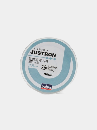Daiwa JustrON DPLS 500 m baliq ovlash uchun monofilament leska