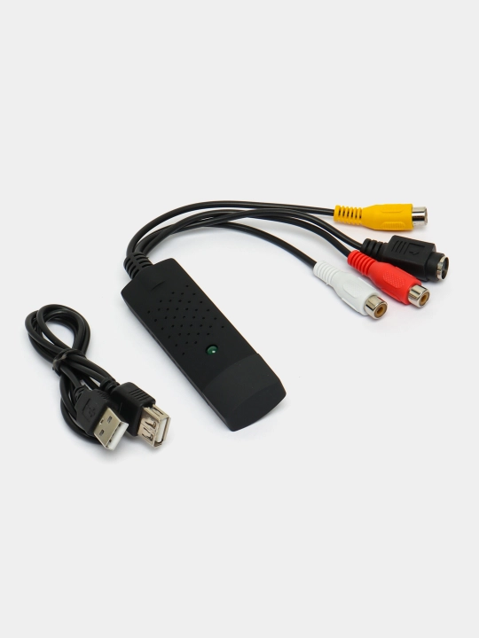 USB video va audio yozib olish va tahrirlash uchun qurilma EasyCAP USB 2.0 "USB to AV" - 