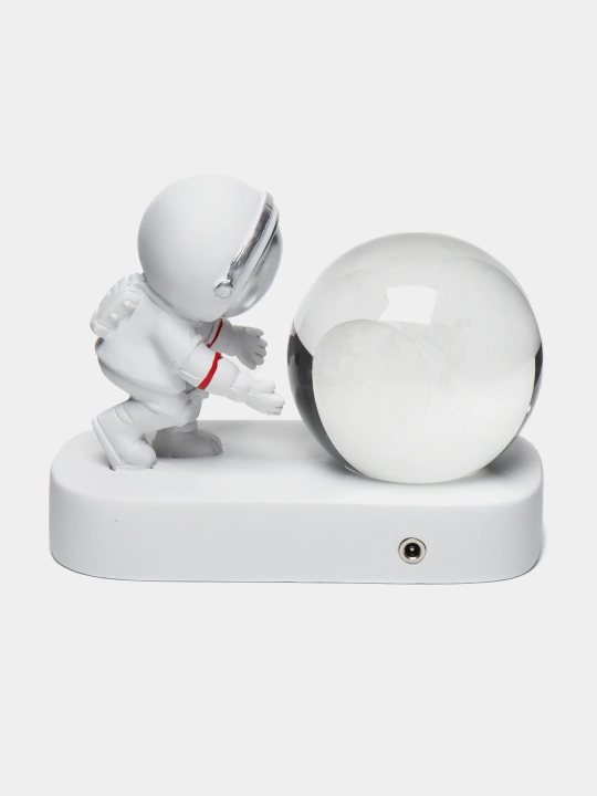 Ночник Космонавт и хрустальный шар, USB