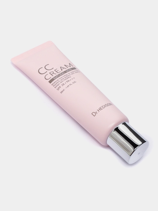 Тональный крем для лица, SPF 38/PA+++, CC CREAM, Dr. Hedison, 50 мл