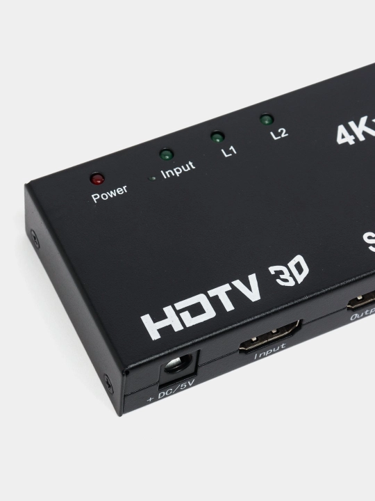 HDMI splitter 1 * 4, bittani to'rt qurilmaga ajratuvchi 1080p, 2K, 4K