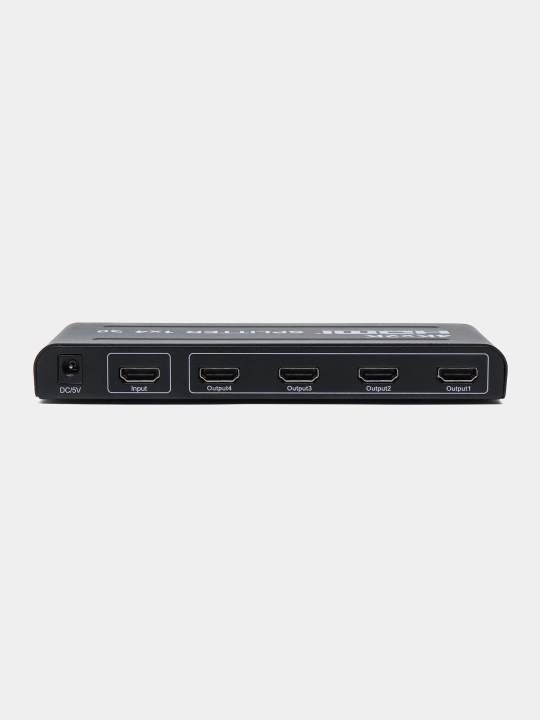 HDMI splitter 1 * 4, bittani to'rt qurilmaga ajratuvchi 1080p, 2K, 4K