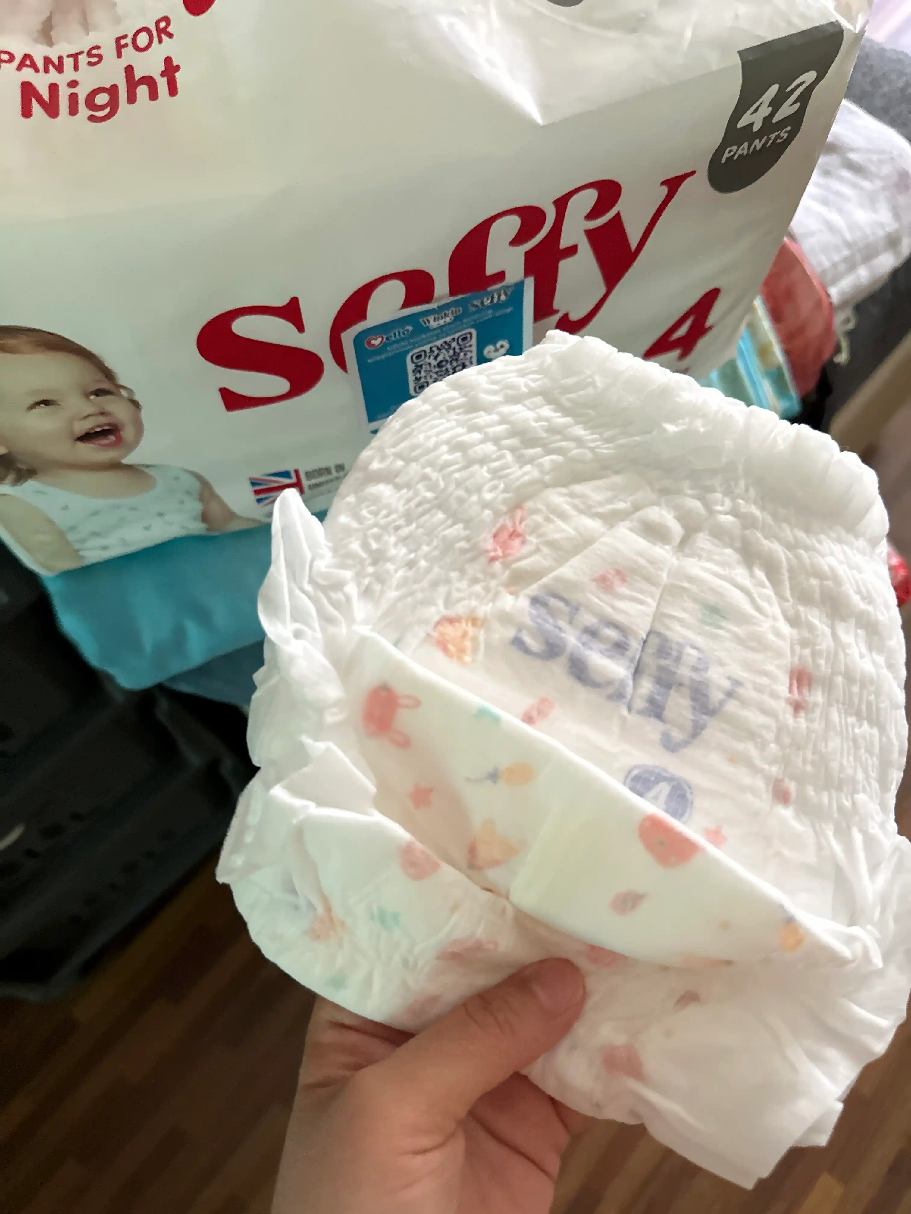 Подгузники-трусики для детей Seffy 4, 9-14 кг, 42 шт