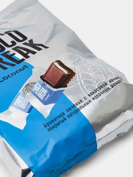 Pechenye Choco Break, qutida 8 dona