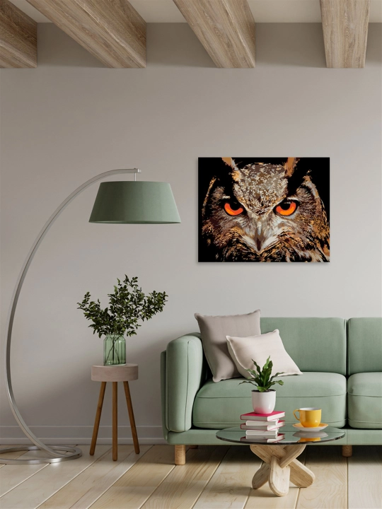 Raqamlar bo'yicha rasm chizish ARTERY Qushlar, holstda chizmachilik, 40 * 50 sm