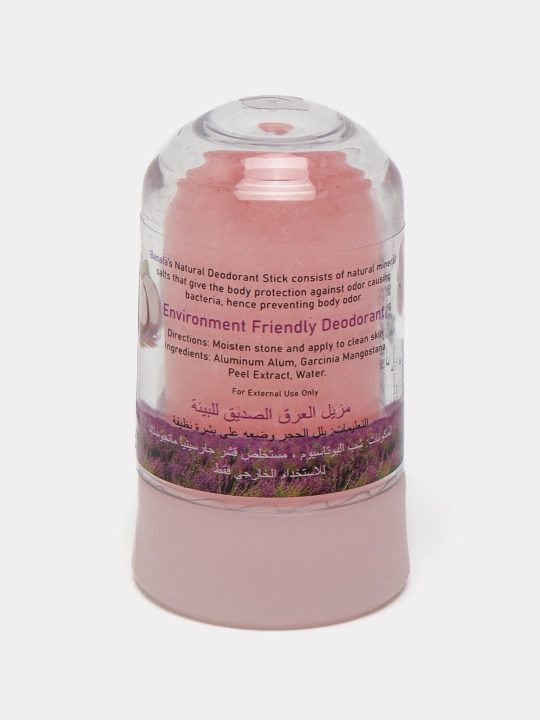 Banafa brendidan tabiiy achchiqtoshli dezodarant-stick, 70 g