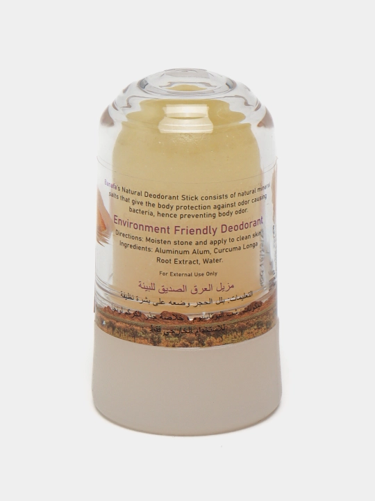 Banafa brendidan tabiiy achchiqtoshli dezodarant-stick, 70 g