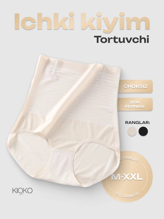 Korreksiyalovchi ichki kiyimlar - yuqori o‘rindiqli trusiklar, qorin va bel uchun toraytiruvchi trusiklar - 