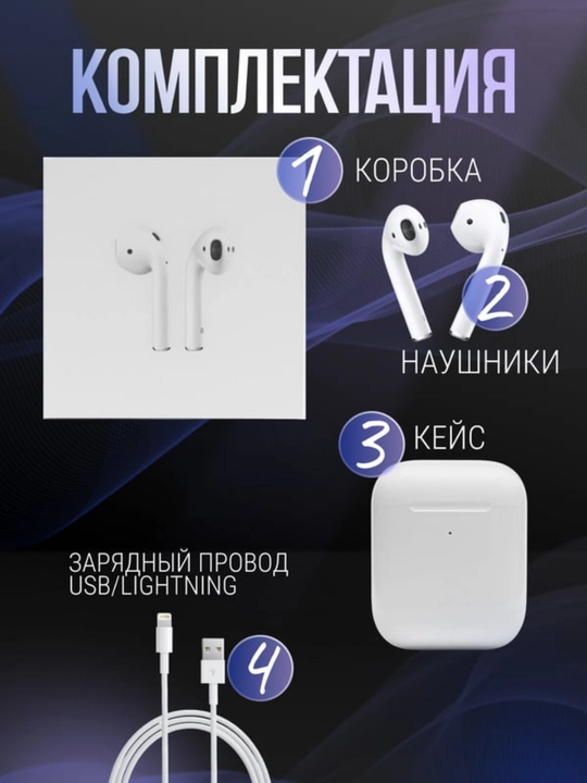 Air 2 simsiz naushniklar, sensorli, simsiz zaryadlash rejimi mavjud