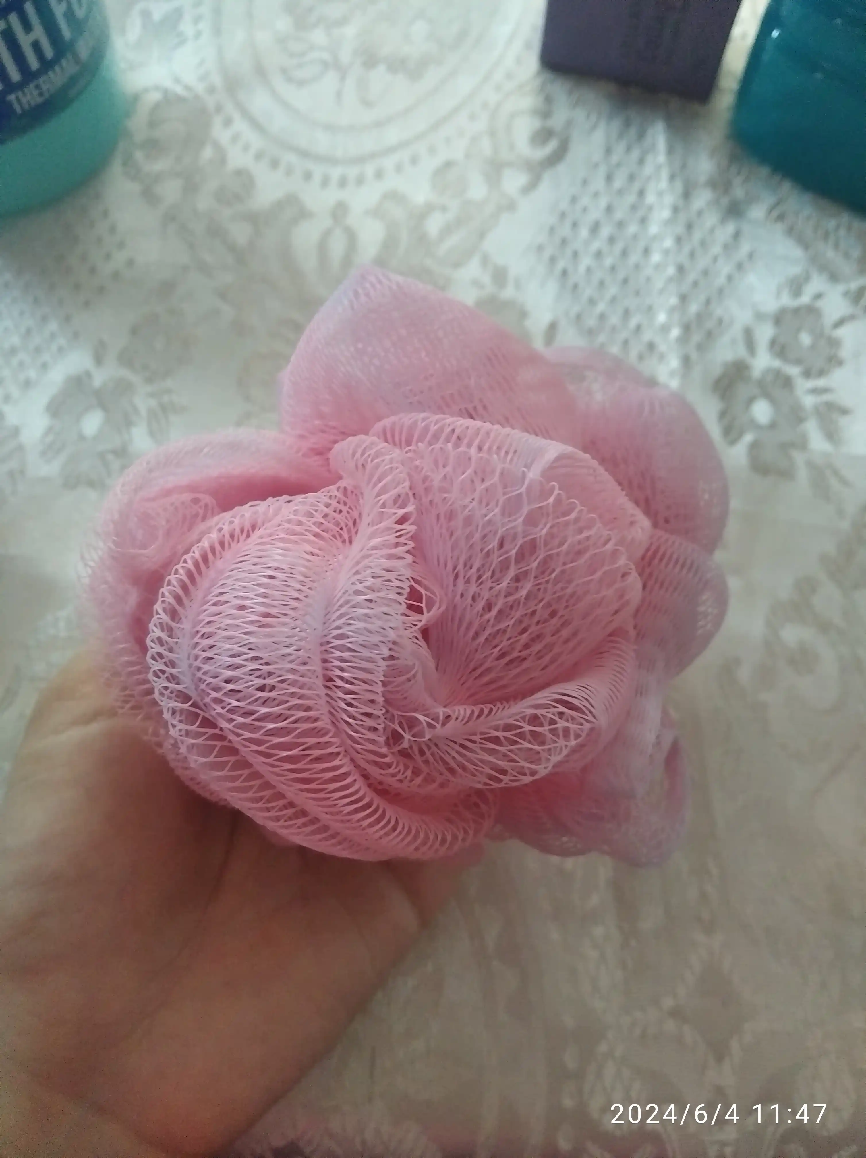 Мочалка для тела, Luscan Ball, круглая, 40 гр