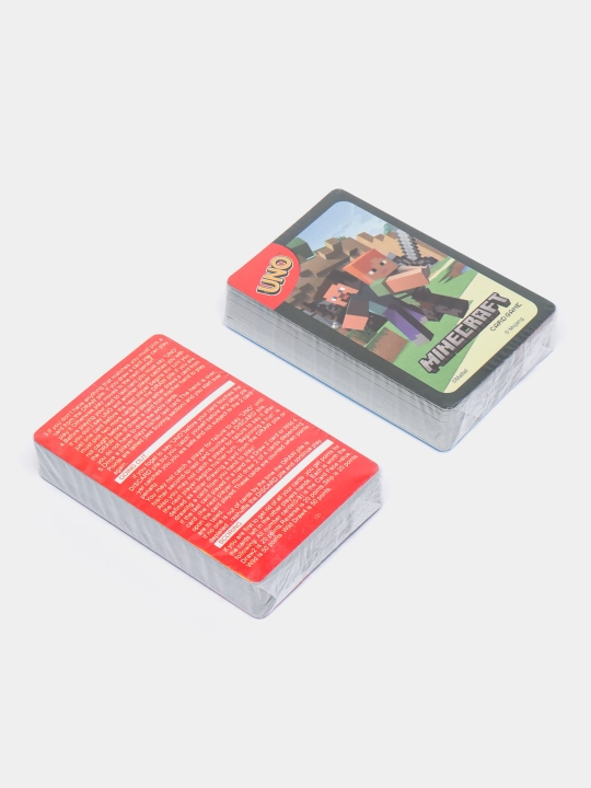 Kartali stol o'yini Uno, Uno Anime, Uno Flip, Uno Wild, Uno Minecraft