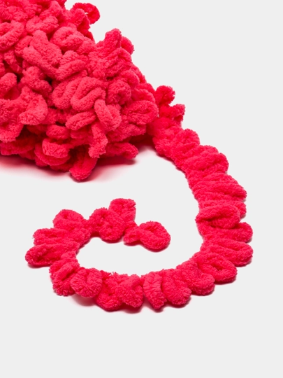 Пряжа Loop Yarn, с большими петельками, 100 г, +, - 9 м