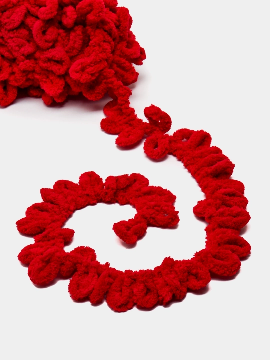 Пряжа Loop Yarn, с большими петельками, 100 г, +, - 9 м