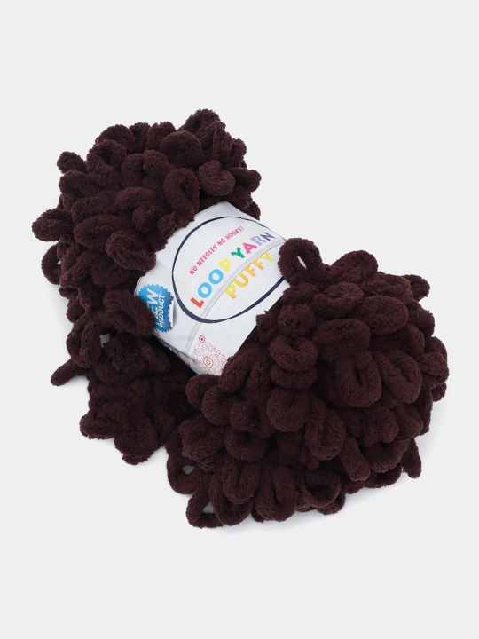 Пряжа Loop Yarn, с большими петельками, 100 г, +, - 9 м