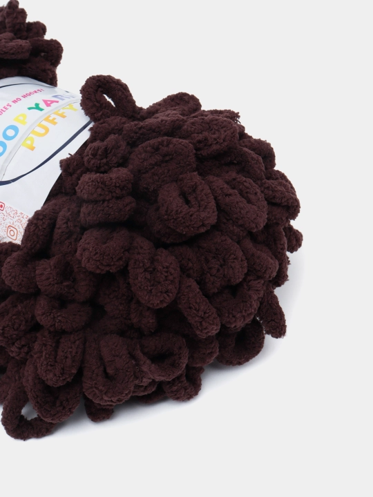 Пряжа Loop Yarn, с большими петельками, 100 г, +, - 9 м