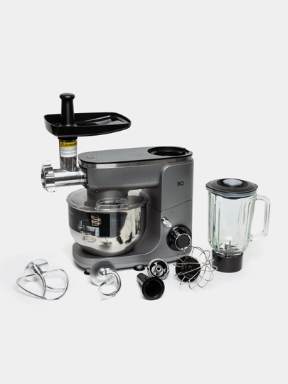 Планетарный миксер BQ MX341, 3 в 1, миксер, блендер, мясорубка, 1800 Вт — BQBLACK-MX341