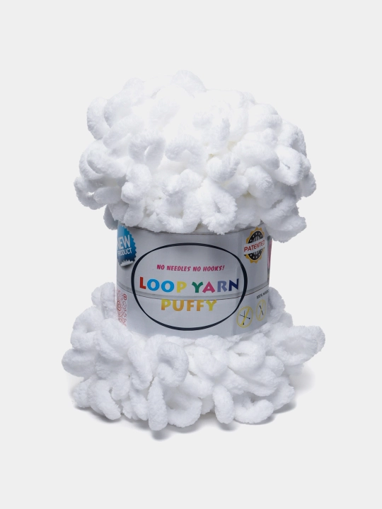 Пряжа Loop Yarn, с большими петельками, 100 г, +, - 9 м