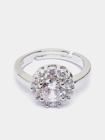 Серебряное кольцо, женское, 925 проба — BJJB-UZUK1-АЛЫЙ