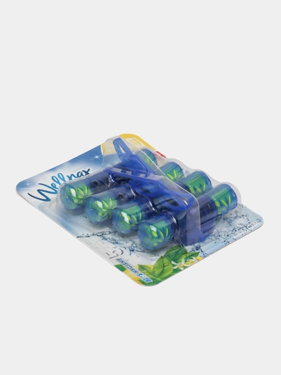 Блок для туалета Wellnax Blue Water, лимон, 50 г — DOREM-P102B88