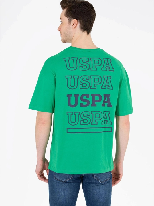 Futbolka paxtali erkaklar uchun, oversayz, US Polo Assn