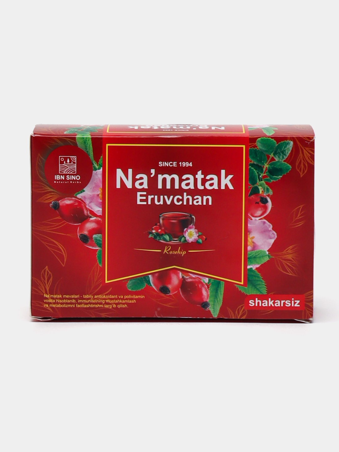 Shakarsiz, eruvchan namatak - 