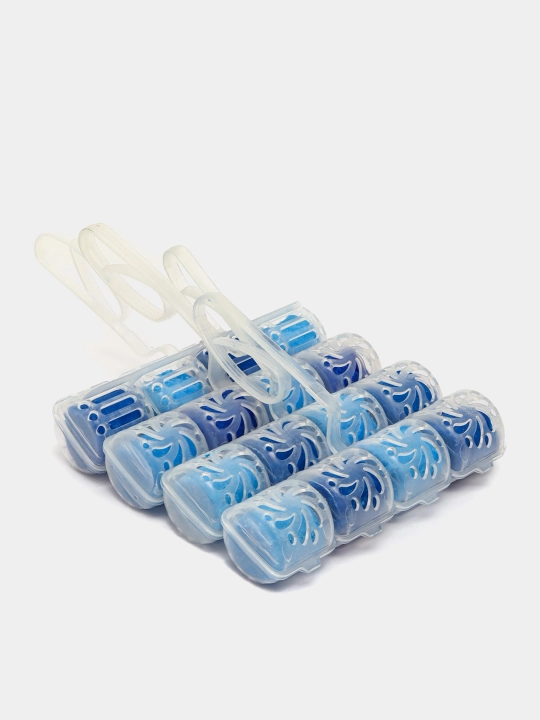 WELLNAX БЛОК ОБОДКА ДЛЯ ТУАЛЕТА 4 Multi (  Океан ) 4x50g