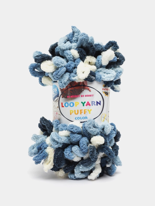 Пряжа Loop Yarn, с большими петельками, 100 г, +, - 9 м