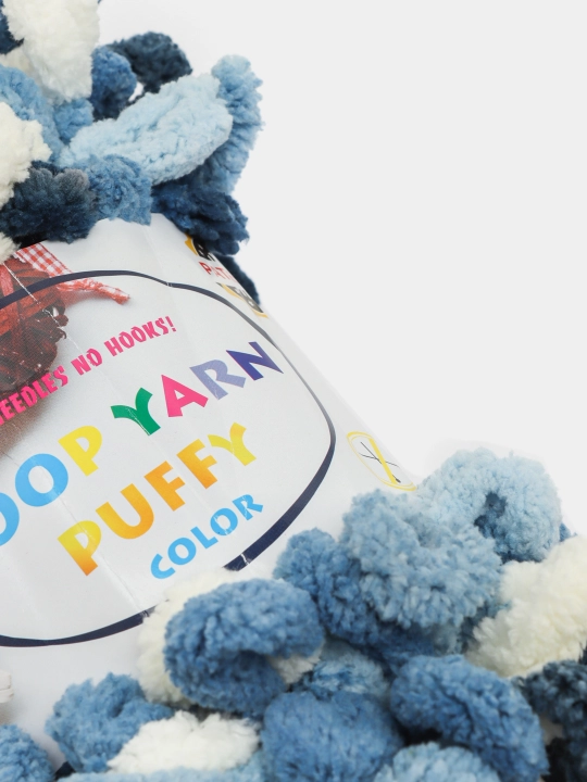 Пряжа Loop Yarn, с большими петельками, 100 г, +, - 9 м
