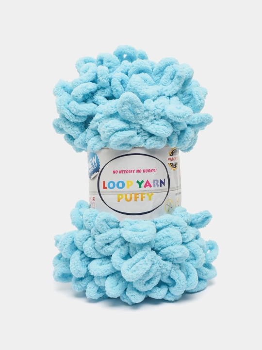 Пряжа Loop Yarn, с большими петельками, 100 г, +, - 9 м