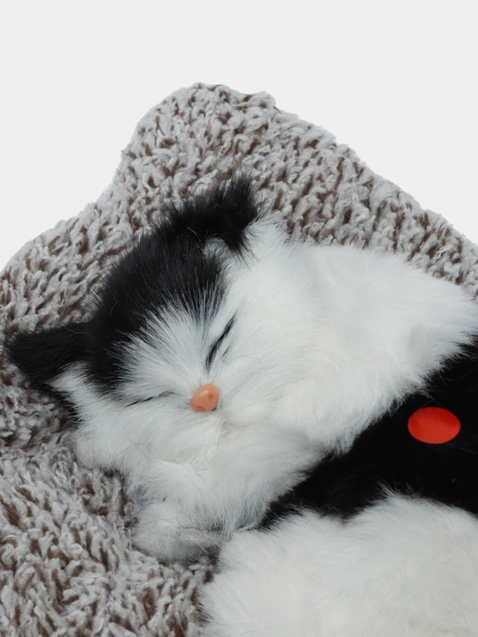 Сувенирная игрушка "Спящий котенок щенок", аксессуар для машины