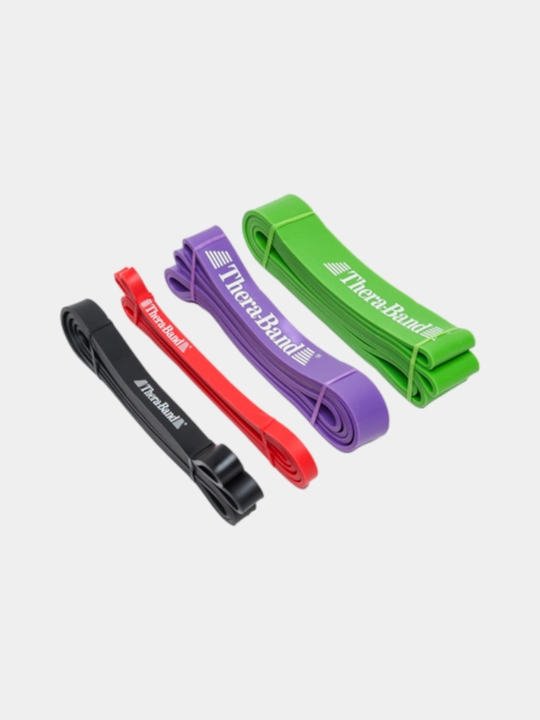 Fitness elastiklari, tortish uchun qarshilik tasmasi, gorizontal bar uchun, 4 xil daraja - 