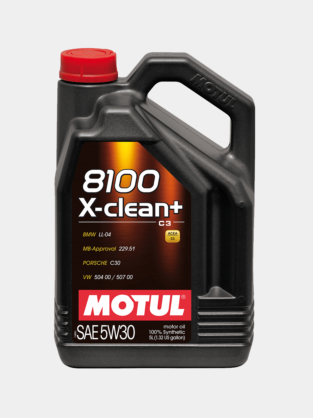 Моторное масло Motul 8100 X-Clean+ 5w30 5 л - 