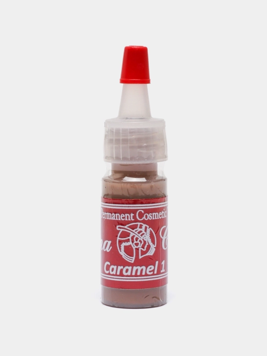 Permanent qosh bo'yanish pigmenti Perma Color, "Caramel 1" - 